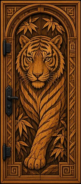 Puerta de la casa Silvarys