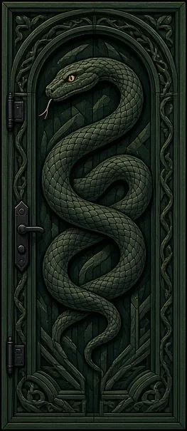 Puerta de la casa Unbraen