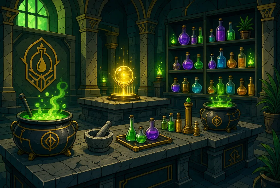 Laboratorio de pociones