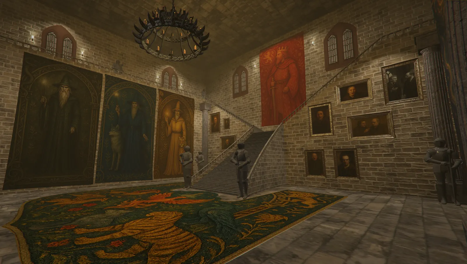 La sala de los tapices