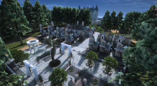 El pueblo y su plaza